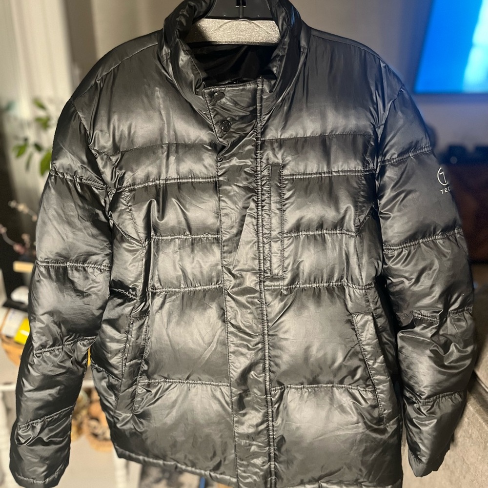 Tumi Tech Down Puffer Men's Black Coat XXL